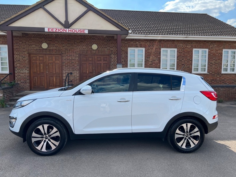 Kia Sportage Crdi Kx-3 Sat Nav White #6