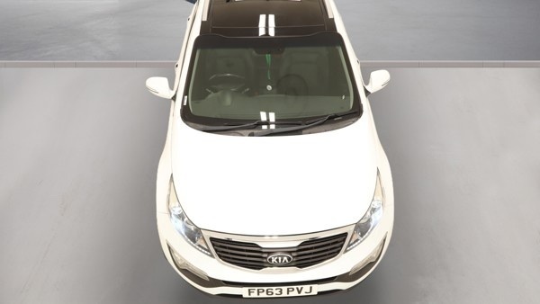 Kia Sportage Crdi Kx-3 Sat Nav White