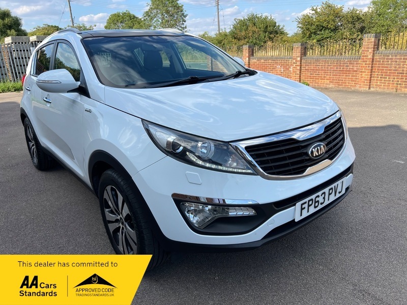 Kia Sportage Crdi Kx-3 Sat Nav White