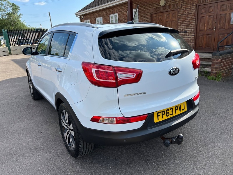 Kia Sportage Crdi Kx-3 Sat Nav White #5