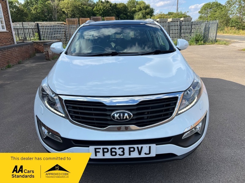 Kia Sportage Crdi Kx-3 Sat Nav White #2