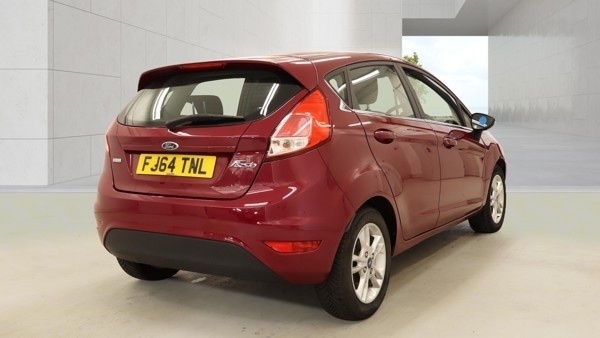 Ford Fiesta 1.0T Ecoboost Zetec Hatchback Blue #4
