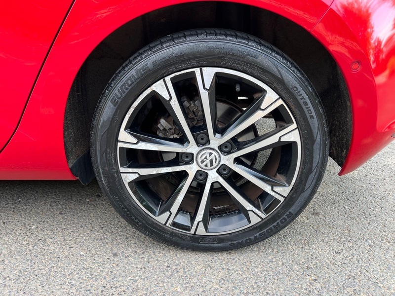 Volkswagen Golf Match Tdi Bluemotion Technology KV64ZJN Red #6