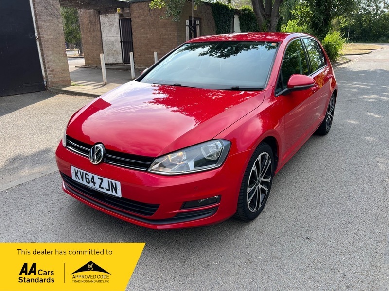 Volkswagen Golf Match Tdi Bluemotion Technology KV64ZJN Red #3