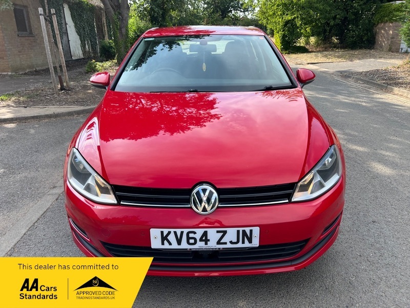 Volkswagen Golf Match Tdi Bluemotion Technology KV64ZJN Red #2