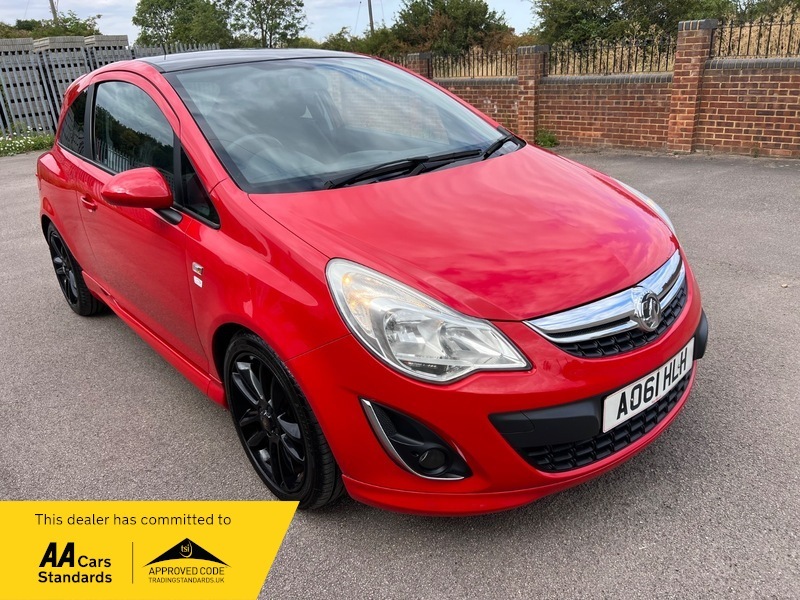 Vauxhall Corsa Limited Edition Red