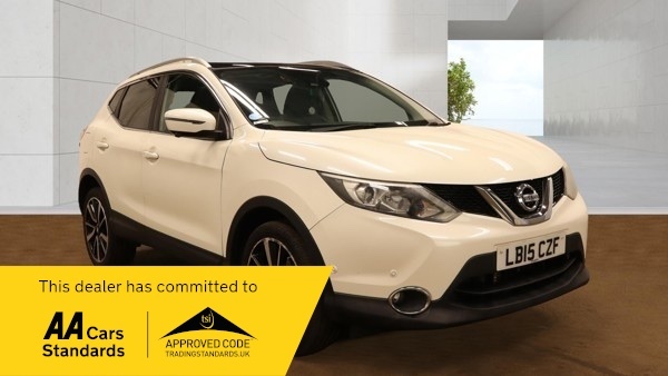 Nissan Qashqai Tekna Dig-t Xtronic White