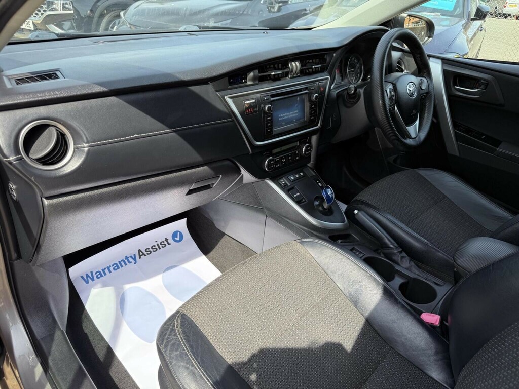 Toyota Auris Hybrid 1.8 Vvt-i Hsd Excel 5-Dr Silver #17