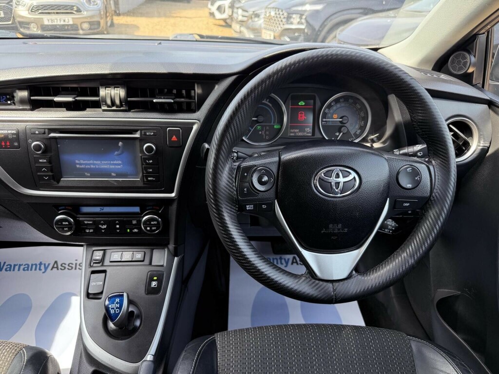 Toyota Auris Hybrid 1.8 Vvt-i Hsd Excel 5-Dr Silver #11