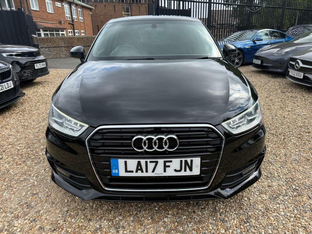Audi A1 Hatchback 1.4 Tfsi S Line Sportback S Tronic Euro LA17FJN Black #2