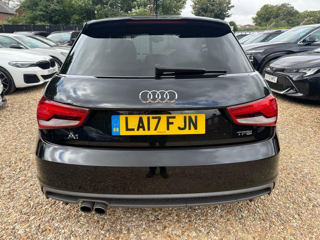 Audi A1 Hatchback 1.4 Tfsi S Line Sportback S Tronic Euro LA17FJN Black #5