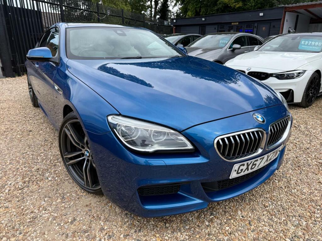 BMW 6 Series Gran Coupe Saloon 3.0 640D M Sport Euro 6 Ss 201 Blue