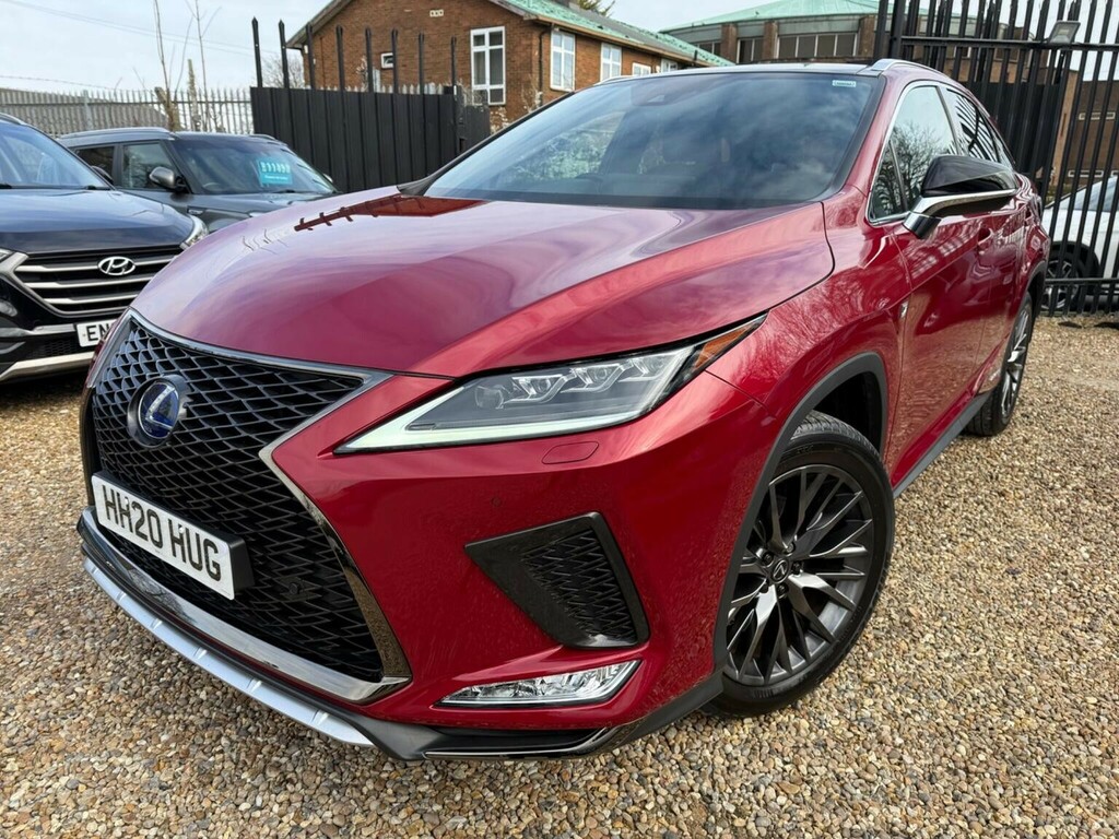 Lexus RX 3.5 450H V6 F Sport E-cvt 4Wd Euro 6 Ss Red #3