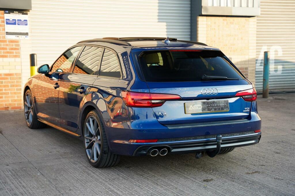 Audi A4 Avant Estate 2.0 Tdi Black Edition S Tronic Quattro Euro Blue #2