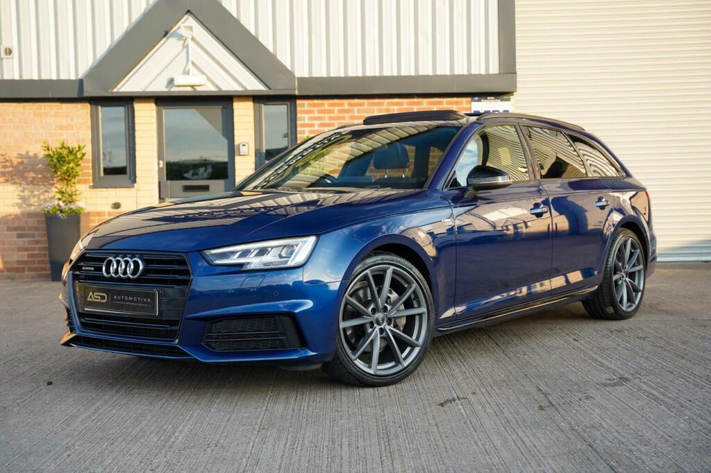 Audi A4 Avant Estate 2.0 Tdi Black Edition S Tronic Quattro Euro Blue #6