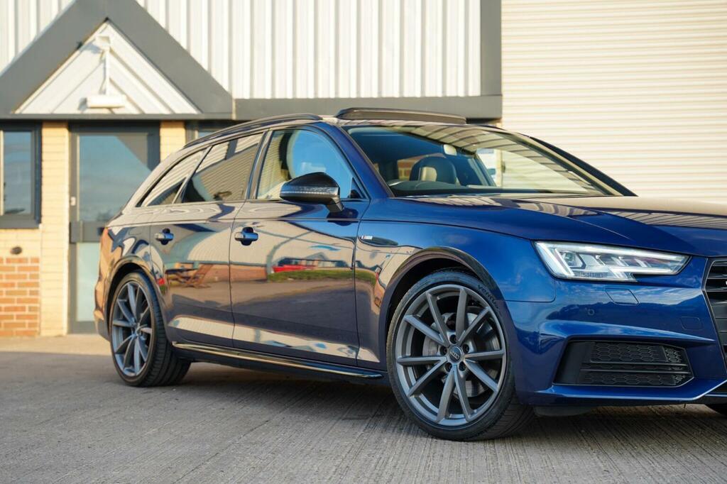Audi A4 Avant Estate 2.0 Tdi Black Edition S Tronic Quattro Euro Blue #3