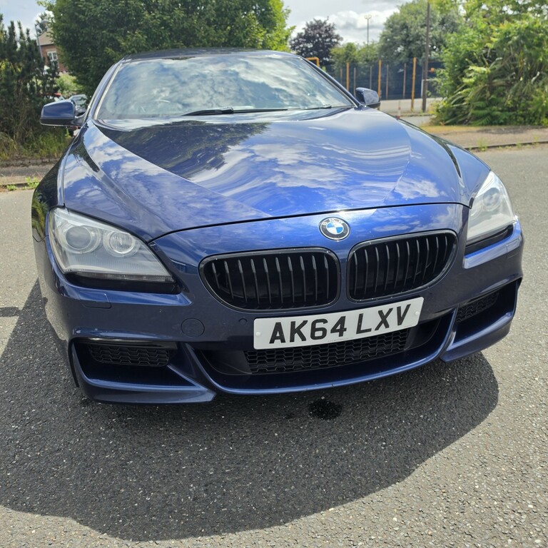 BMW 6 Series Gran Coupe Saloon 3.0 640D M Sport Gran Coupe 201464 Blue