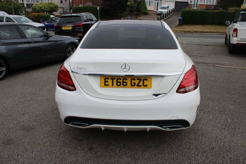 Mercedes-Benz C Class 2.1 C220d Amg Line Premium Saloon G-t White #6