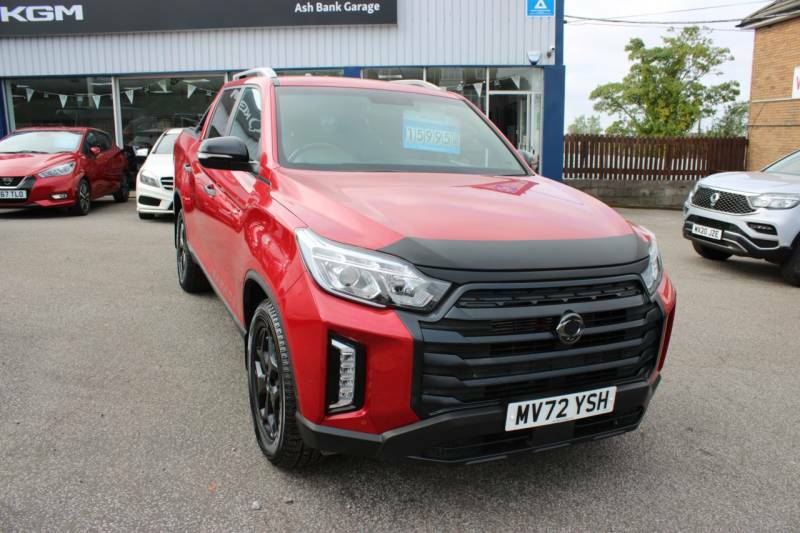 SsangYong Musso 2.2D Saracen Pickup Double Cab 4Wd Red #3
