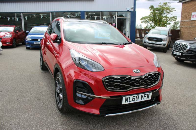Kia Sportage 1.6 Crdi Ecodynamics Gt-line S Suv Hyb Red #3