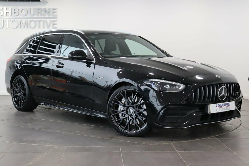 Mercedes-Benz C Class 2.0 C43 Mhev Amg Premium Plus G-tronic 4Matic E KW73LVH Black #2