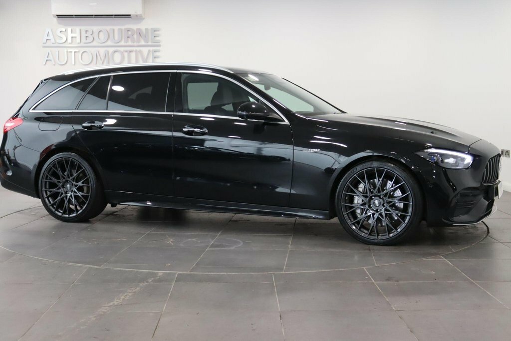 Mercedes-Benz C Class 2.0 C43 Mhev Amg Premium Plus G-tronic 4Matic E KW73LVH Black #6
