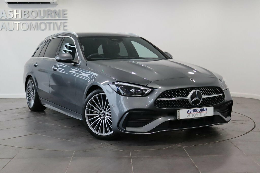 Mercedes-Benz C Class 1.5 C200h Mhev Amg Line Premium G-tronic Euro 6 Grey