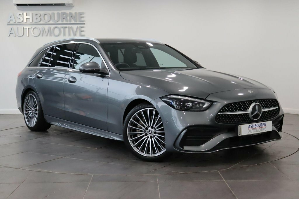 Mercedes-Benz C Class 1.5 C200h Mhev Amg Line Premium G-tronic Euro 6 EK22LWL Grey #2