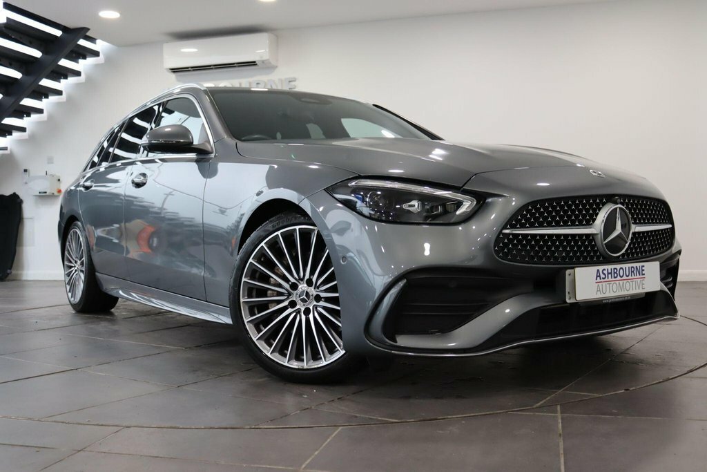 Mercedes-Benz C Class 1.5 C200h Mhev Amg Line Premium G-tronic Euro 6 EK22LWL Grey #3