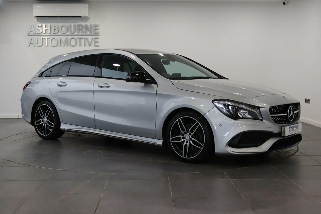 Mercedes-Benz CLA Class 2.1 Cla220d Amg Line Shooting Brake 7G-dct 4Matic Silver #5