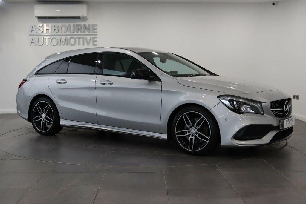 Mercedes-Benz CLA Class 2.1 Cla220d Amg Line Shooting Brake 7G-dct 4Matic Silver #6