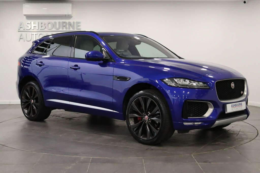 Jaguar F-Pace 3.0 D300 V6 First Edition Awd Euro 6 Ss Blue #4