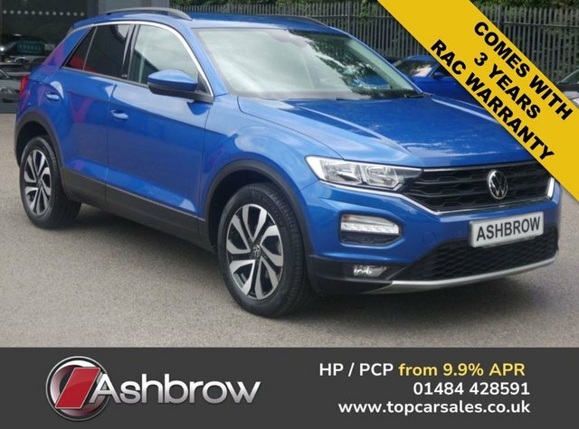 Volkswagen T-Roc 2021 1.0 Tsi Active 110 Ss Blue