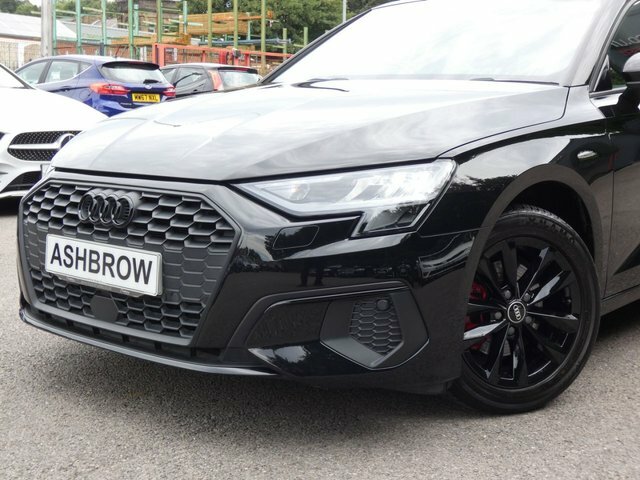 Audi A3 2023 Sportback 1.0 Tfsi 30 Technik 110 Ss NJ23KNA Black #2