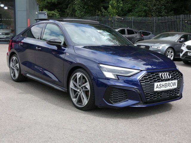 Audi A3 2021 Saloon 1.5 Tfsi 35 Edition 1 S Tronic 150 BK21FSC Blue #6