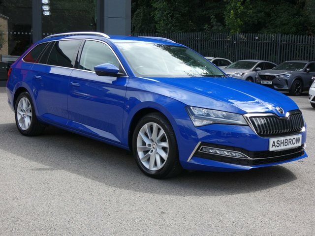 Skoda Superb 2021 Estate 1.4 Tsi Iv 13Kwh Se Technology Petr Blue #4
