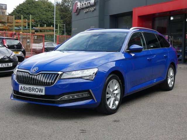 Skoda Superb 2021 Estate 1.4 Tsi Iv 13Kwh Se Technology Petr Blue #6