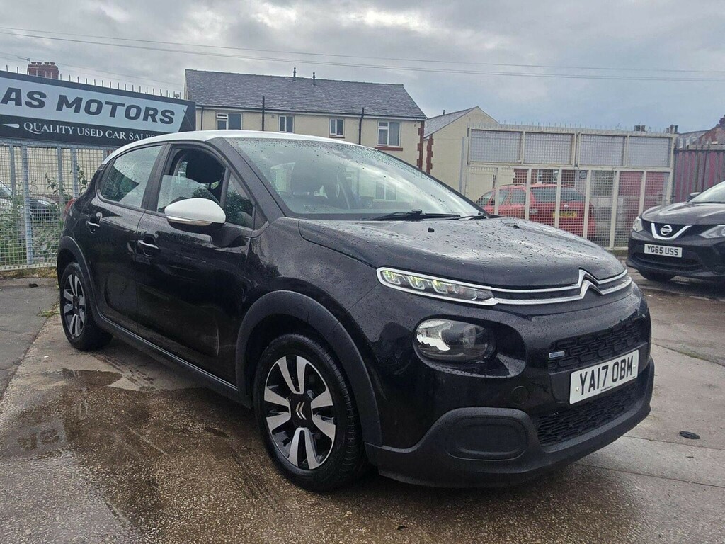 Citroen C3 1.2 Puretech Feel Euro 6 201717 YA17OBM Black