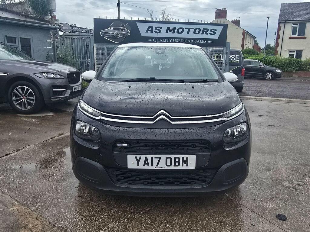 Citroen C3 1.2 Puretech Feel Euro 6 201717 YA17OBM Black #2