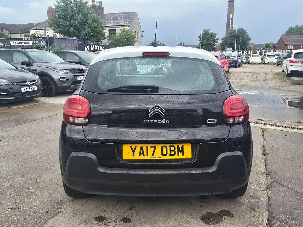 Citroen C3 1.2 Puretech Feel Euro 6 201717 YA17OBM Black #6