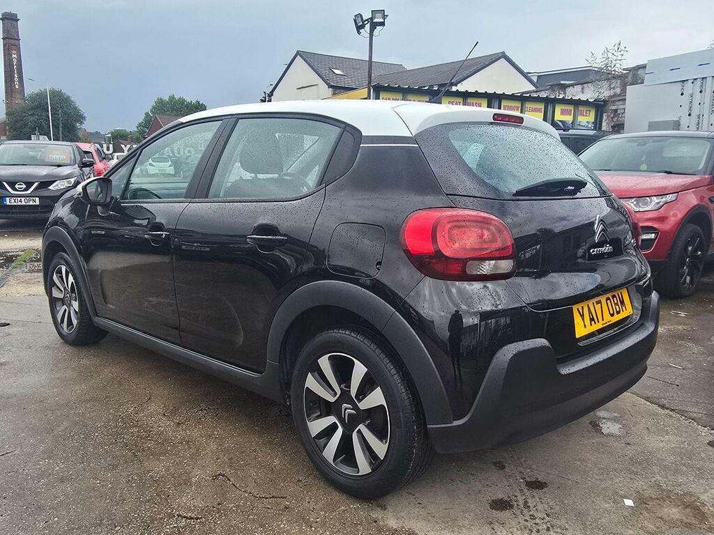 Citroen C3 1.2 Puretech Feel Euro 6 201717 YA17OBM Black #5