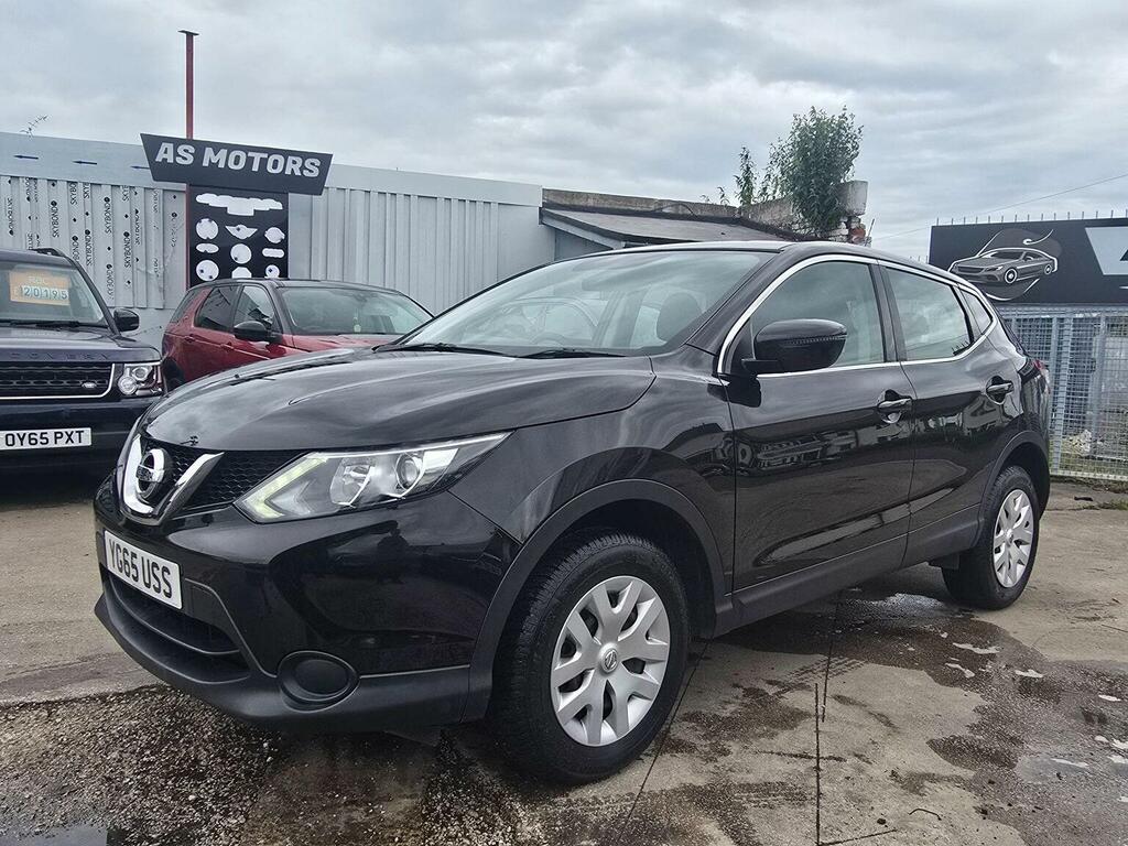 Nissan Qashqai 1.2 Dig-t Visia 2Wd Euro 6 Ss 201565 YG65USS Black #3