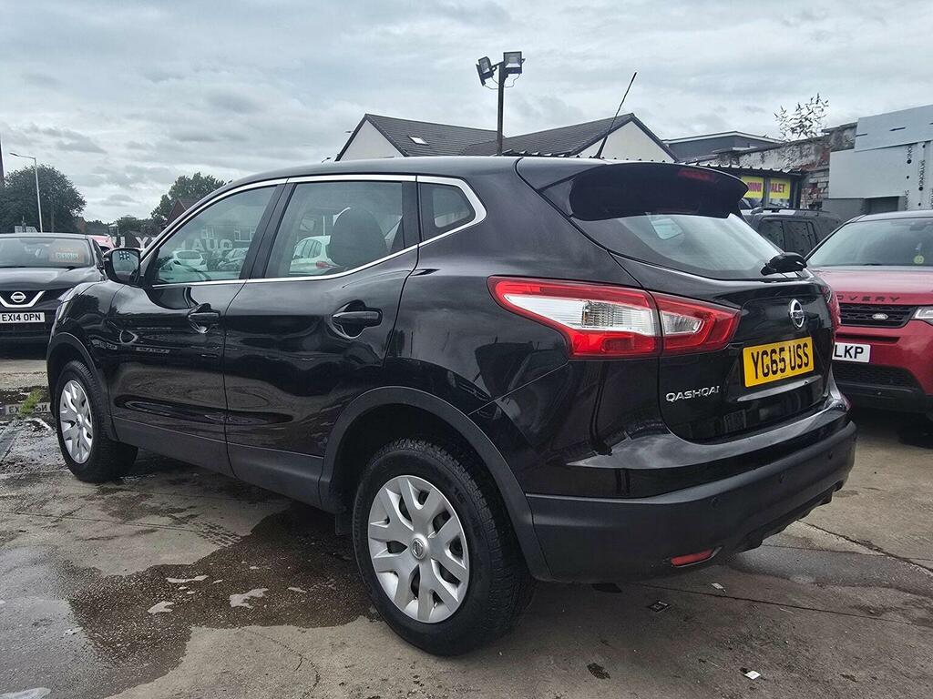 Nissan Qashqai 1.2 Dig-t Visia 2Wd Euro 6 Ss 201565 YG65USS Black #5