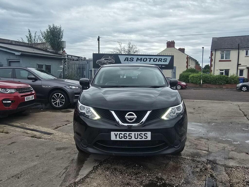 Nissan Qashqai 1.2 Dig-t Visia 2Wd Euro 6 Ss 201565 YG65USS Black #2