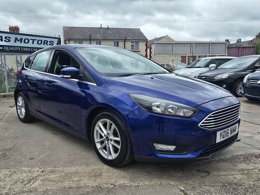 Ford Focus 1.0T Ecoboost Zetec Euro 6 Ss Blue