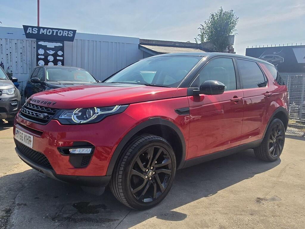 Land Rover Discovery Sport 2.0 Td4 Hse Black 4Wd Euro 6 Ss Red #3