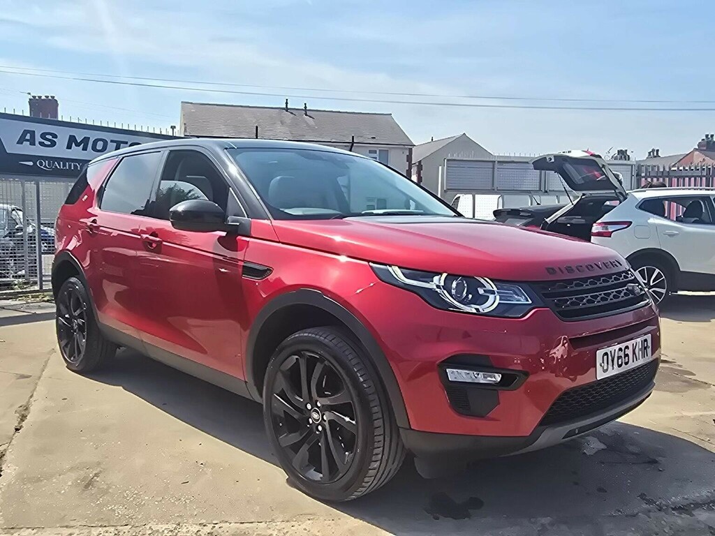 Land Rover Discovery Sport 2.0 Td4 Hse Black 4Wd Euro 6 Ss Red