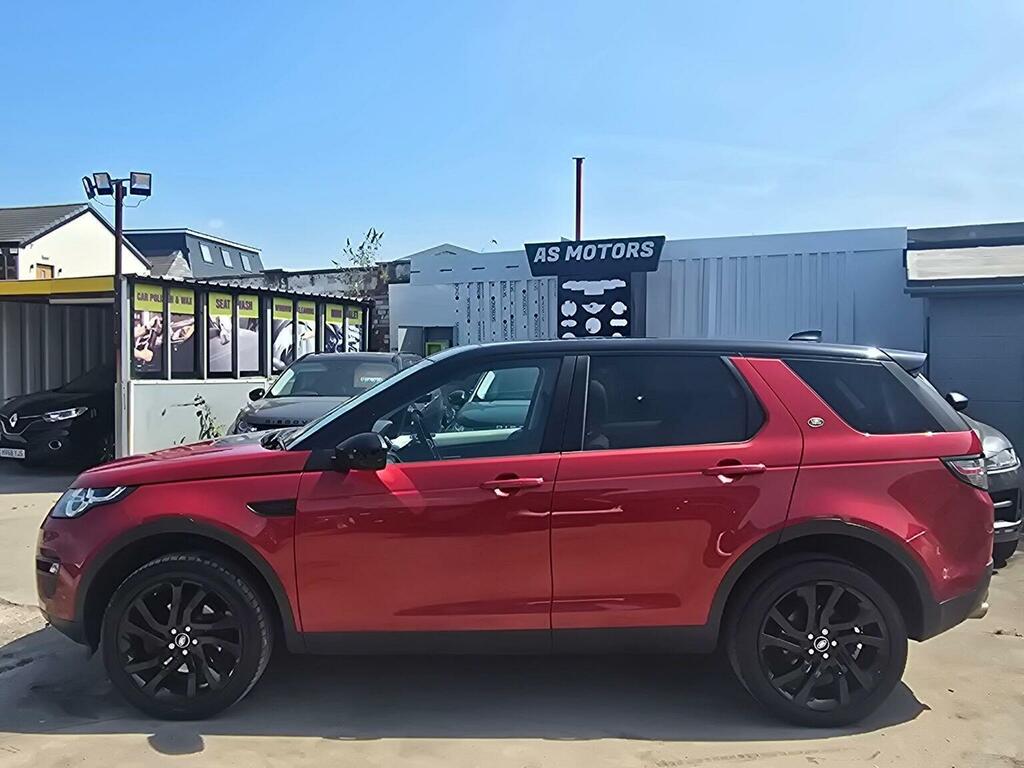 Land Rover Discovery Sport 2.0 Td4 Hse Black 4Wd Euro 6 Ss Red #4
