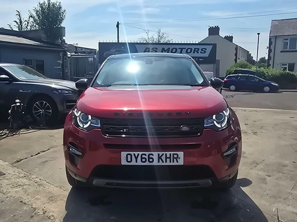 Land Rover Discovery Sport 2.0 Td4 Hse Black 4Wd Euro 6 Ss Red #2