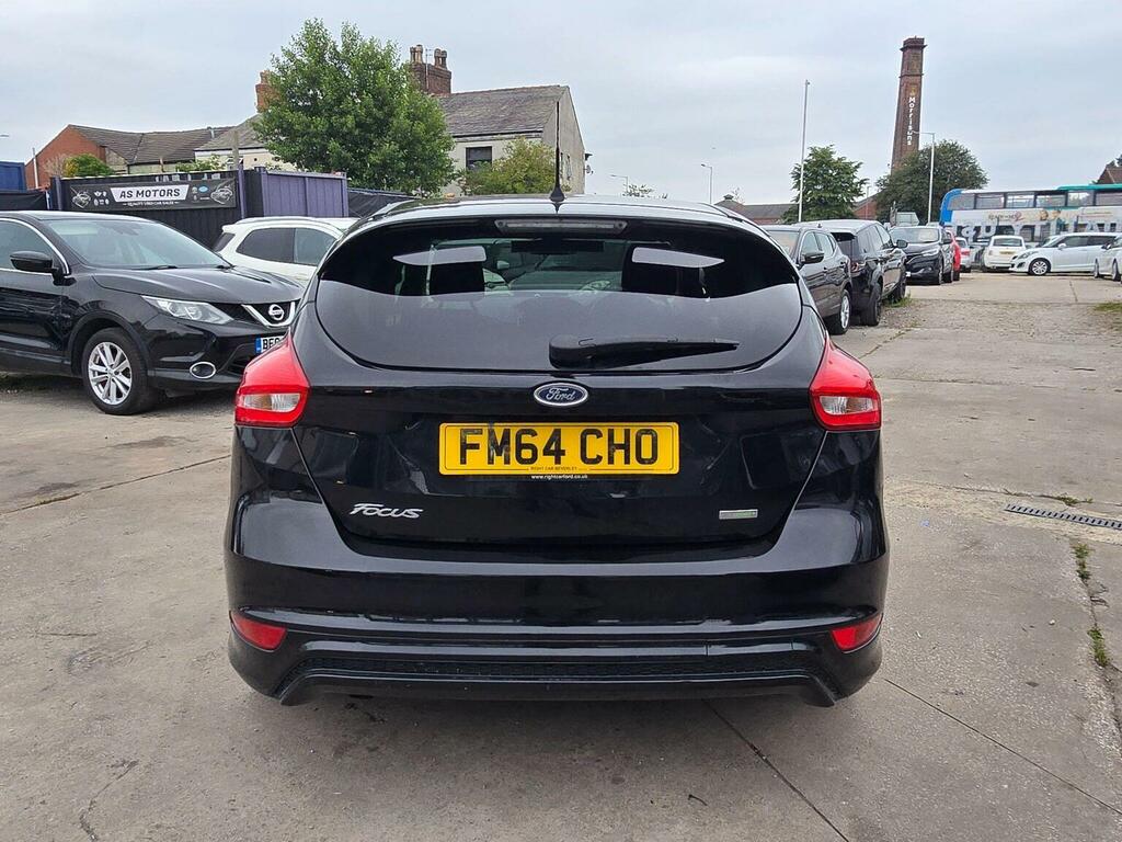 Ford Focus 1.0T Ecoboost Zetec S Euro 6 Ss 201564 FM64CHO Black #6